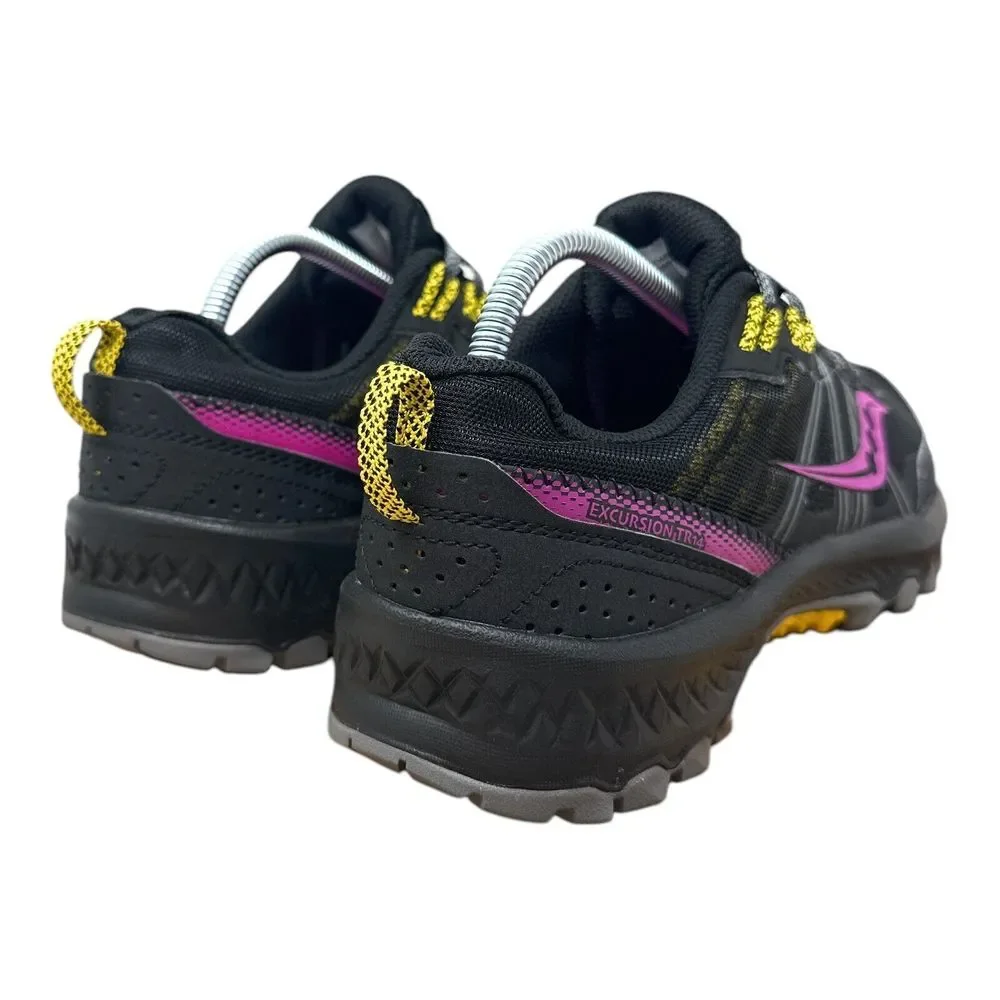 Saucony Black and Pink Athletic Shoes